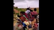 رکورد حمل مسافر با موتور شکست!