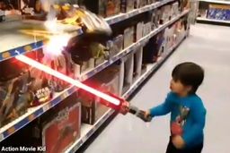 وقتی بابات متخصص جلوه‌های ویژه است!+فیلم