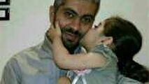 آخرین بوسه‌های شهید مدافع حرم بر صورت دختر سه ساله‌اش