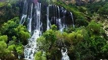 آبشار زیبای "شِوی"، بزرگترین آبشار طبیعی خاورمیانه