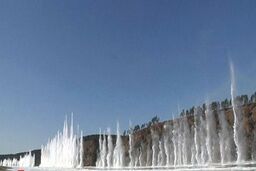 انفجار رودخانه یخی در شمال شرقی چین + فیلم 