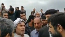 عذرخواهی استاندار خوزستان از پیرمرد سیل‌زده