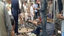 اولین تصاویر بعد از انفجار کابل، بیش از ۵۰ دانش آموز کشته و زخمی شدند