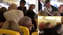 مسافران مست هواپیما را به رینگ بوکس تبدیل کردند!