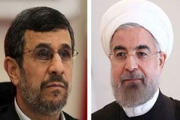 شوخی مشابه روحانی و احمدی‌نژاد در مجلس و جواب ثابت لاریجانی!