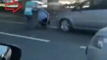 تصادف دلخراش مادر و نوزاد با خودرو