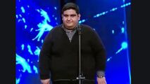 مداحی شرکت کننده عصر جدید همراه با سینه زنی متفاوت عزاداران
