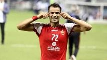 گل اول پرسپولیس به استقلال توسط آل کثیر