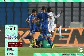 خلاصه بازی استقلال 2 - استقلال خوزستان 0