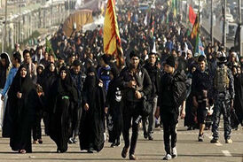 حس و حال جوان استرالیایی در راهپیمایی اربعین!
