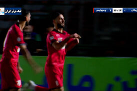 گل دوم پرسپولیس به پیکان توسط نوراللهی
