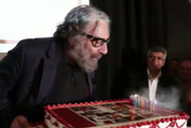  دورهمی چهره‌های سینما در جشن تولد مسعود کیمیایی