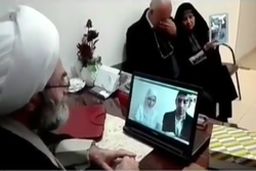 خطبه عقد آنلاین اشک پدر عروس را درآورد