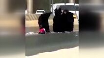 کتک‌کاری ۴ زن در عربستان!