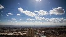 راز آسمان تهران و بارش بادمجان !