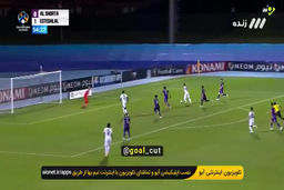 گل دوم استقلال به الشرطه توسط فرشید اسماعیلی