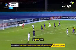 گل دوم استقلال به الشرطه توسط فرشید اسماعیلی