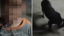 عمل عجیب پدر چینی با پسر 11 ساله اش!