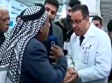 فوت یک مرد معترض به کمبود دارو در مقابل دوربین تلویزیونی 