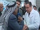 فوت یک مرد معترض به کمبود دارو در مقابل دوربین تلویزیونی 