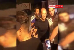 عکس یادگاری کالدرون با هواداران پس از تمرین امروز پرسپولیس