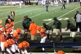 تیراندازی وسط مسابقه فوتبال آمریکایی در آلاباما