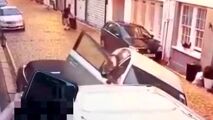 بدبیاری راننده تاکسی بد شانس 