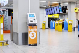 اولین خودپرداز بیت کوین در فرودگاه آمستردام