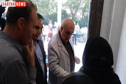 بازدید دکتر الهی تبار از غرفه ها در اولین جشنواره میوه های بهشتی