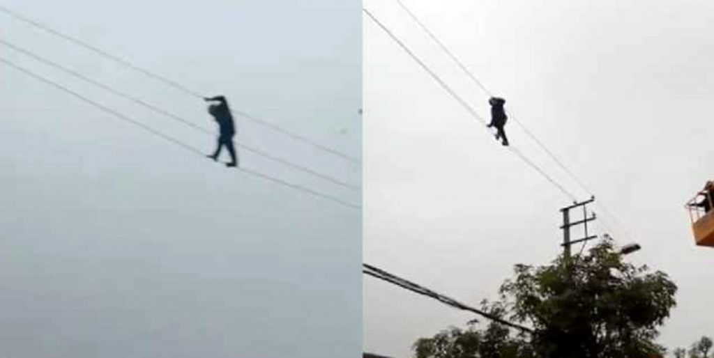 صحنه وحشتناکی که مرد مست در خیابان رقم زد!