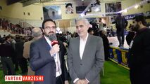 رنجبر: میزبانی شایسته جام تختی نشانگر توانایی بالای کرمانشاه در برگزاری مسابقات ورزشی می باشد