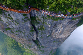 ترسناک ترین منطقه گردشگری چین